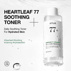 Anua - Heartleaf 77% Soothing Toner - Soothing Facial Toner - 250ml - Globo Mag
